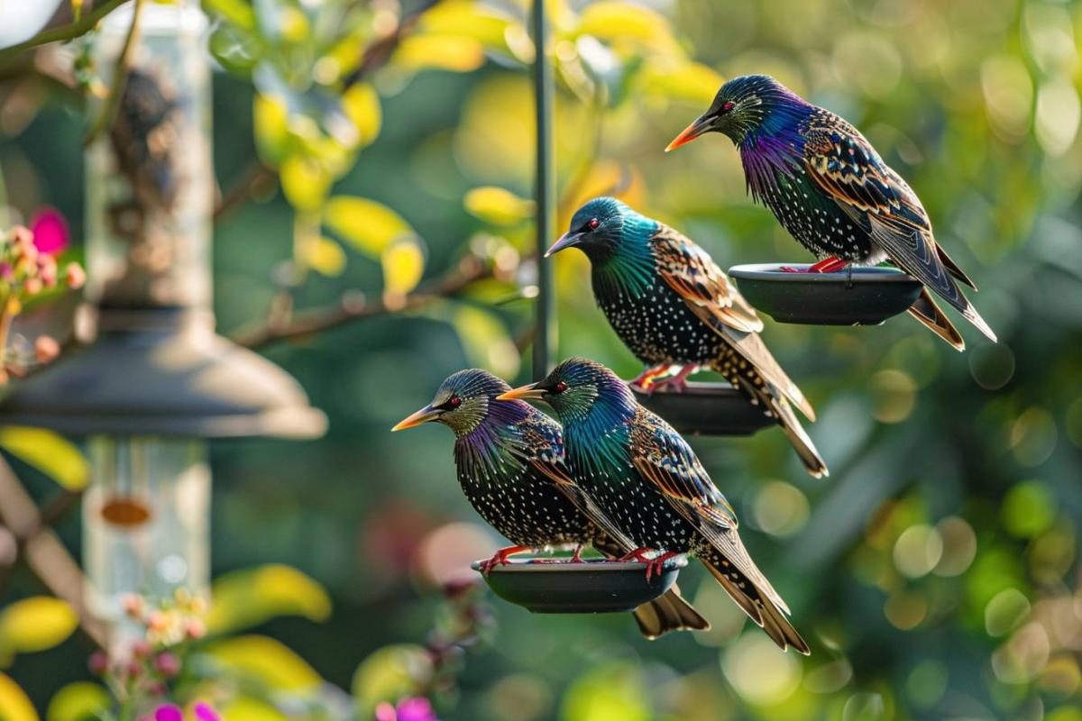 Comment attirer et observer les étourneaux dans le jardin : astuces et conseils pratiques Comment attirer et observer les étourneaux dans le jardin : astuces et conseils pratiques